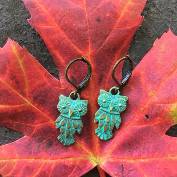 Adorable owl earrings - Picture 1 of 2